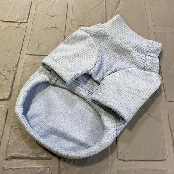 Гольф для собак Cheepet Infinite love c сердечками на спинке, голубой L -
                                                        Фото 5