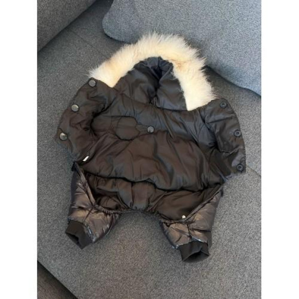 Зимний комбинезон для собак MONCLER , черный 10 -
                                                        Фото 2