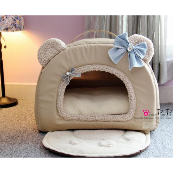 Будиночок з еко-шкіри для собак та котів Pretty Pet Будиночок з еко-шкіри для собак та котів Pretty Pet