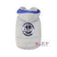 Зимний жилет для собак Pretty Pet Happy Hooded с рисунком смайла с поедками, с капюшоном, серая