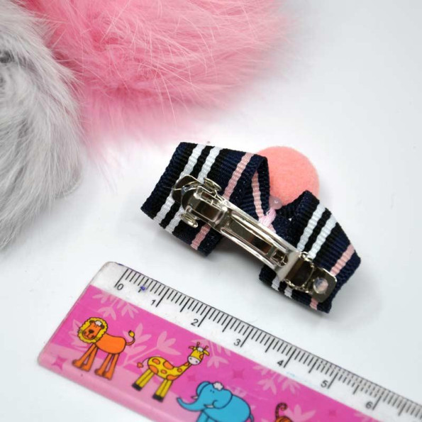 Шпилька для собак Cheepet Полосатик з кулькою, синя 5см  -
                                                        Фото 2