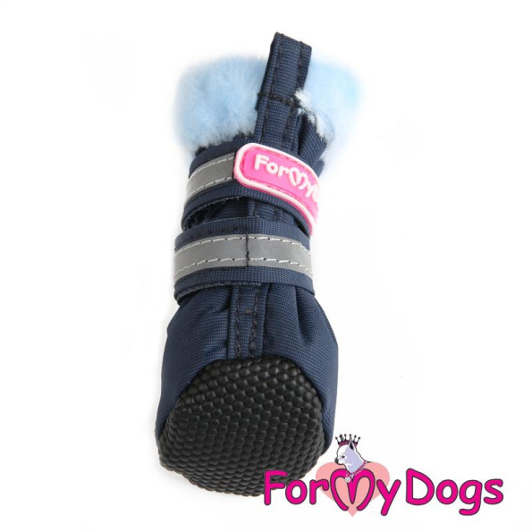 Зимові Черевики для собак For My Dogs на липучках зі світловідбиттям, з хутром усередині синього кольору -
Фото 2 Зимові Черевики для собак For My Dogs на липучках зі світловідбиттям, з хутром усередині синього кольору -
Фото 2