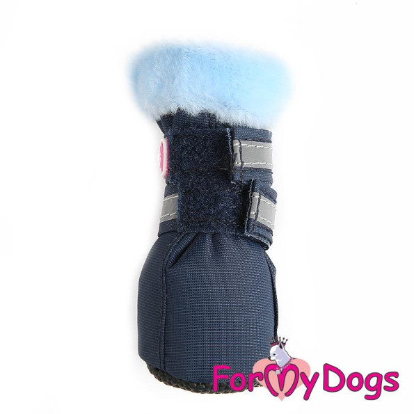 Зимові Черевики для собак For My Dogs на липучках зі світловідбиттям, з хутром усередині синього кольору -
Фото 4 Зимові Черевики для собак For My Dogs на липучках зі світловідбиттям, з хутром усередині синього кольору -
Фото 4