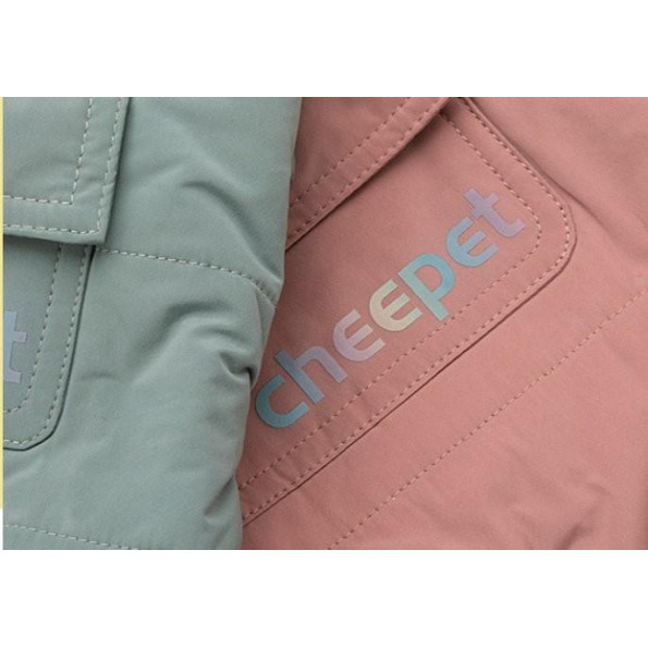 Зимовий комбінезон для собак Cheepet "Карман" зелений -
                                                        Фото 4