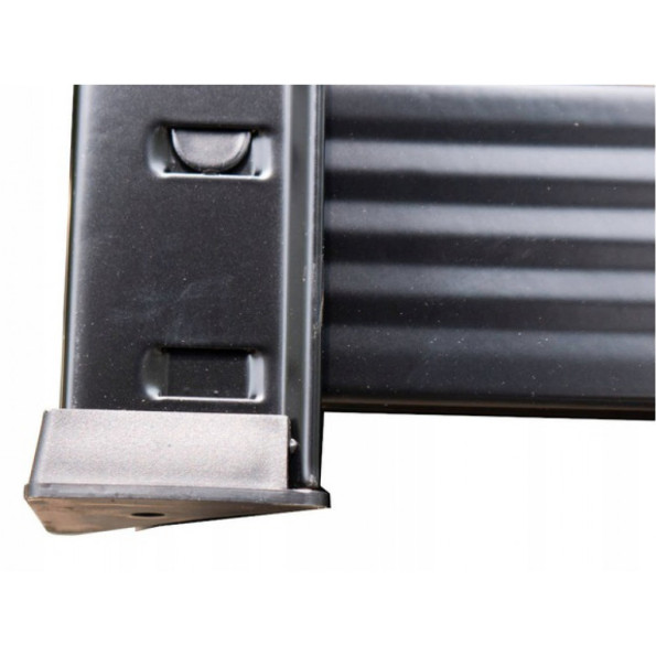 Стелаж кутовий металевий чорний для дому, магазину, гаража -
                                                        Фото 7