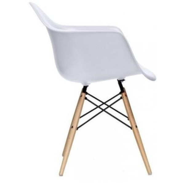 Крісло Bonro В-438 FULL KD біле -
                                                        Фото 3