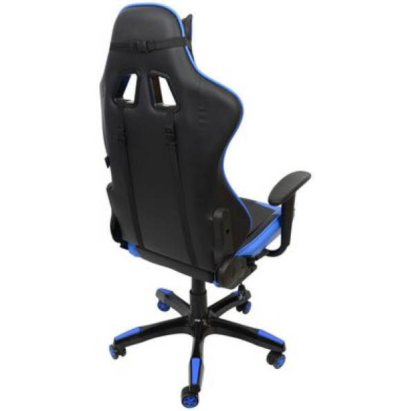 Кресло геймерское Bonro 2018 Blue -
                                                        Фото 3