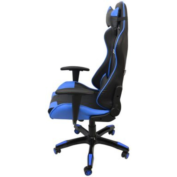 Кресло геймерское Bonro 2018 Blue -
                                                        Фото 4