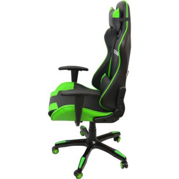 Кресло геймерское Bonro 2018 Green -
                                                        Фото 3
