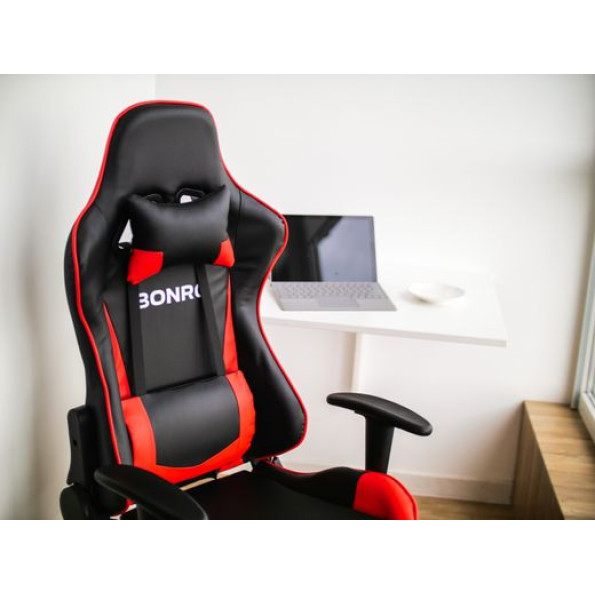 Кресло геймерское Bonro 2018 Red -
                                                        Фото 10