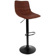 Барный стул со спинкой Bonro B-081 коньячный