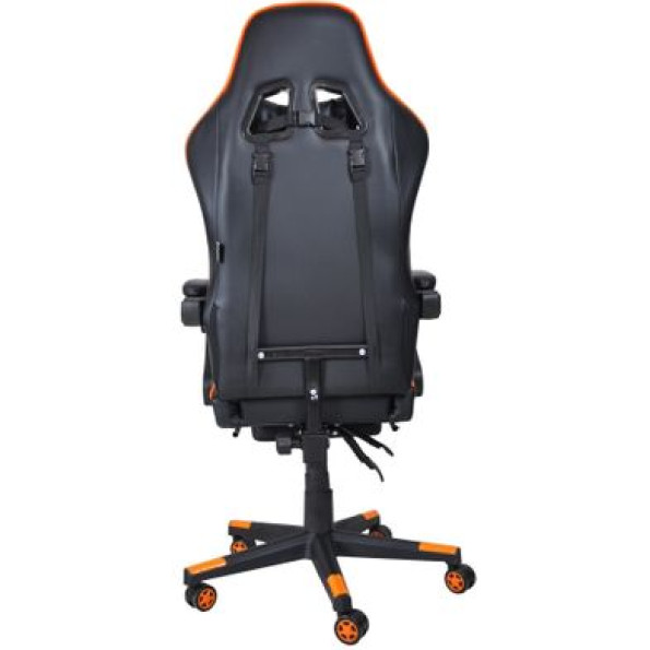 Кресло геймерское Bonro B-2013-1 оранжевое -
                                                        Фото 6