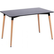 Стол обеденный В-950-1200 черный