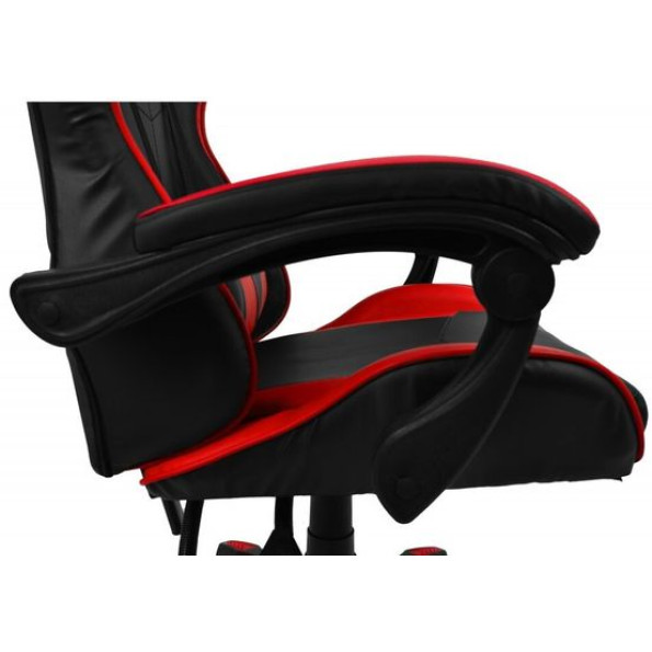 Кресло геймерское красное с подставкой для ног 287052 -
                                                        Фото 6