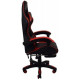 Кресло геймерское красное с подставкой для ног 287052 -
                                                        Фото 3