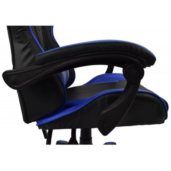 Кресло геймерское синее -
                                                        Фото 5