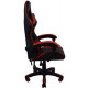Кресло геймерское красное с подставкой для ног -
                                                        Фото 3