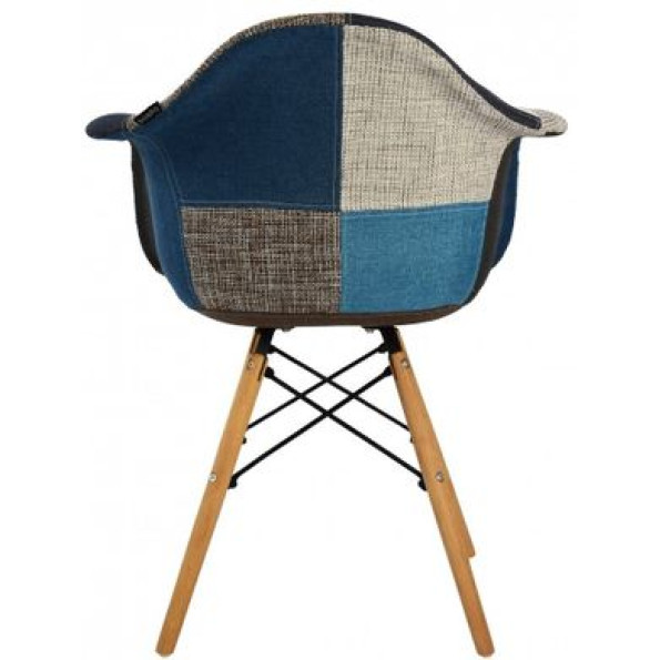 Крісло Bonro В-437 PW BW PATCHWORK -
                                                        Фото 5