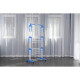 Многоярусная раскладная сушилка органайзер для одежды 170 см синяя -
                                                        Фото 6