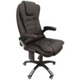 Крiсло з масажем Bonro M-8025 Brown