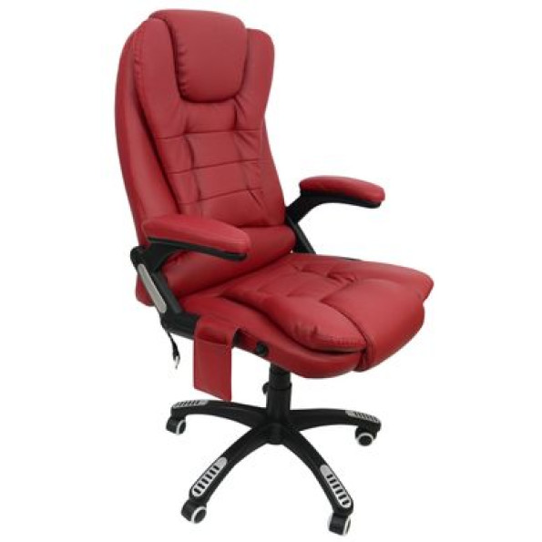 Крiсло з масажем Bonro M-8025 Claret