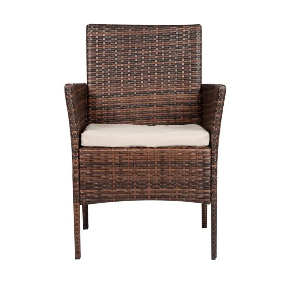 Набір садових меблів 4-місний коричневий -
                                                        Фото 3