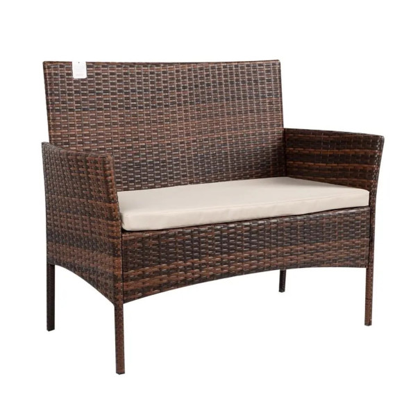 Набір садових меблів 4-місний коричневий -
                                                        Фото 4