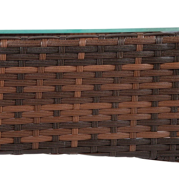 Набір садових меблів 4-місний коричневий -
                                                        Фото 6