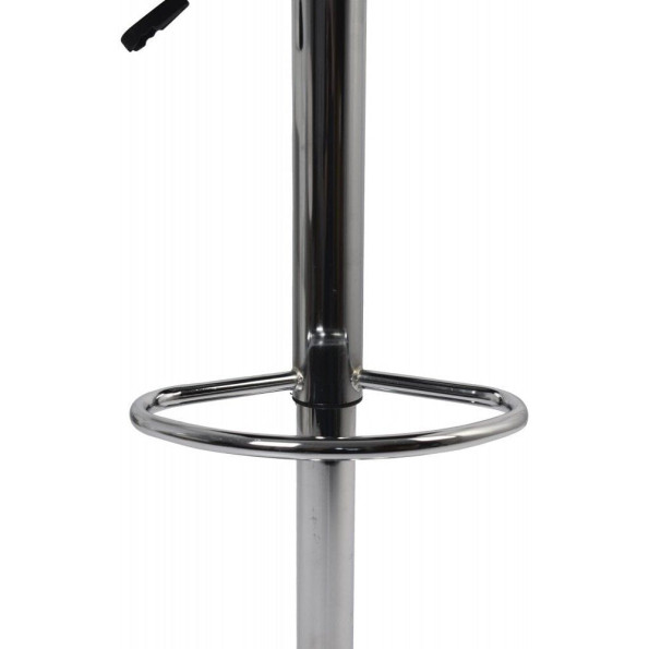 Барный стул со спинкой белый c подставкой для ног -
                                                        Фото 6