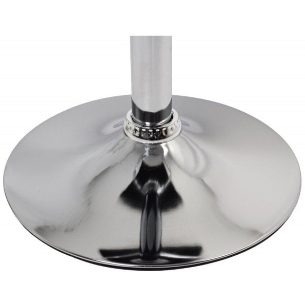 Барный стул со спинкой белый c подставкой для ног -
                                                        Фото 7