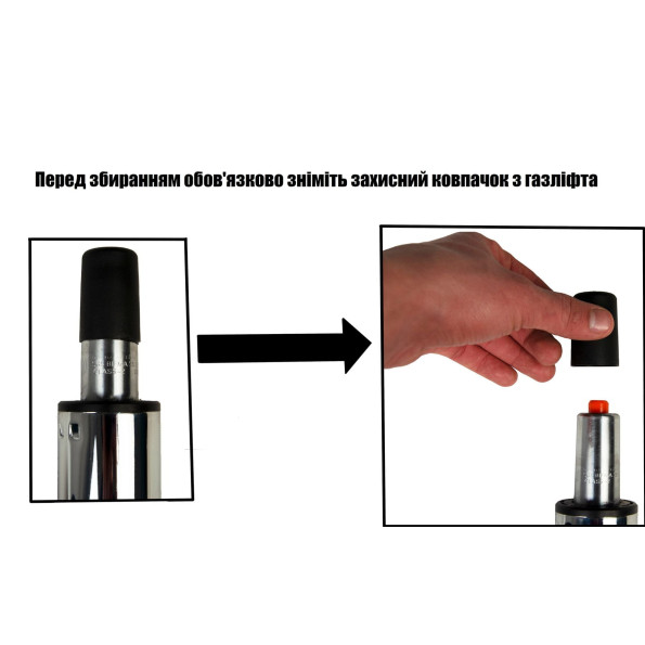 Барный стул со спинкой белый экокожа -
                                                        Фото 7