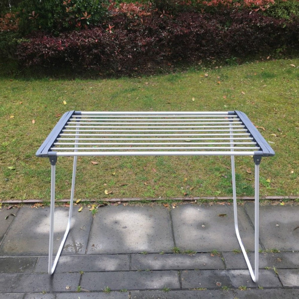 Сушарка для білизни підлогова біла -
                                                        Фото 2