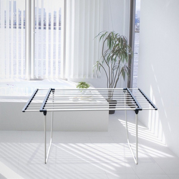 Сушарка для білизни підлогова біла -
                                                        Фото 5