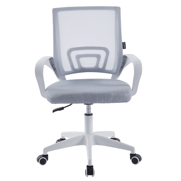 Крісло біло-сіре -
                                                        Фото 2