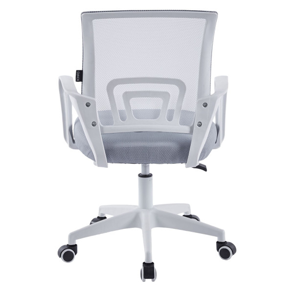 Крісло біло-сіре -
                                                        Фото 4