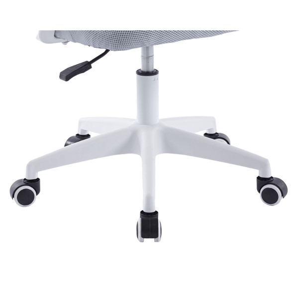 Крісло біло-сіре -
                                                        Фото 5