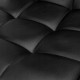 Барний стілець зі спинкою чорний пластик з чорною основою -
                                                        Фото 6