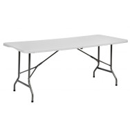 Стол раскладной туристический 244 см для пикника белый