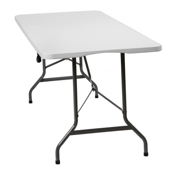 Стол раскладной туристический 244 см для пикника белый -
                                                        Фото 2