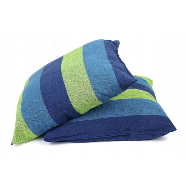 Гамак двухместный подвесной зеленый -
                                                        Фото 4