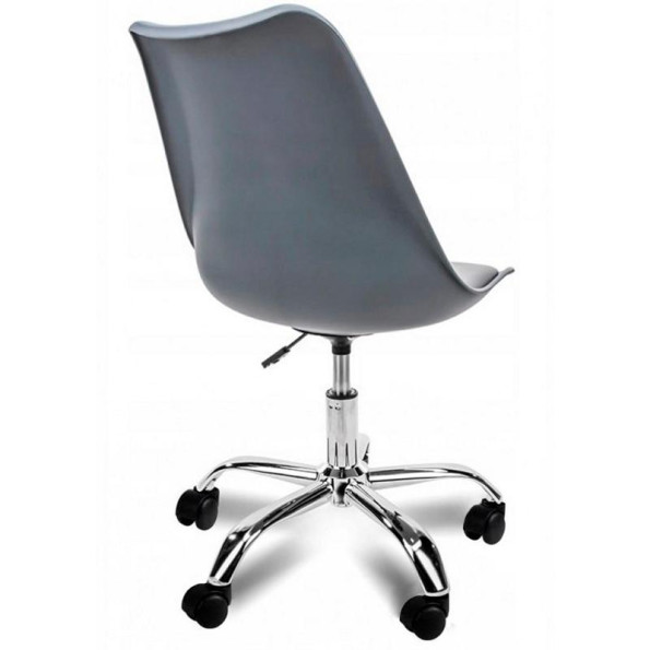 Кресло на колесах серое -
                                                        Фото 5