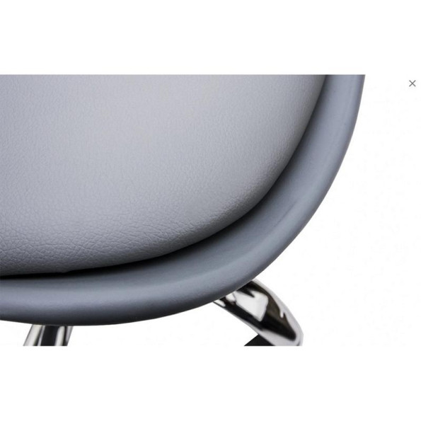 Кресло на колесах серое -
                                                        Фото 8