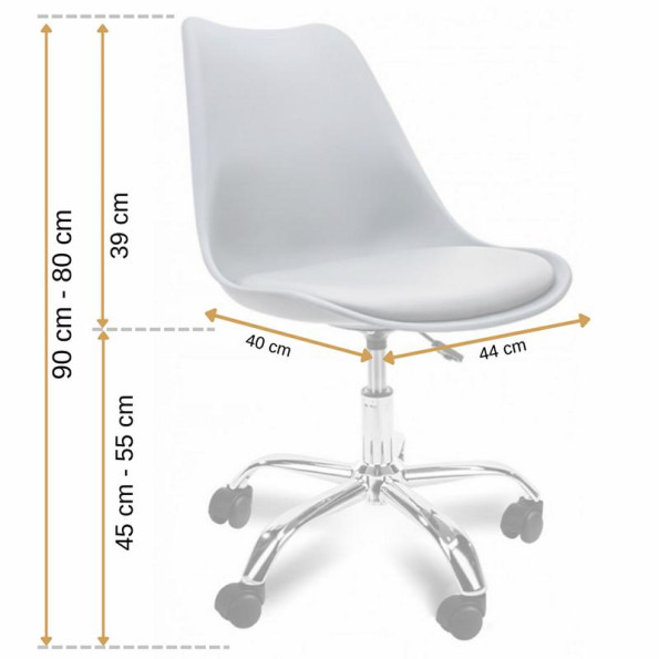 Кресло на колесах серое -
                                                        Фото 10