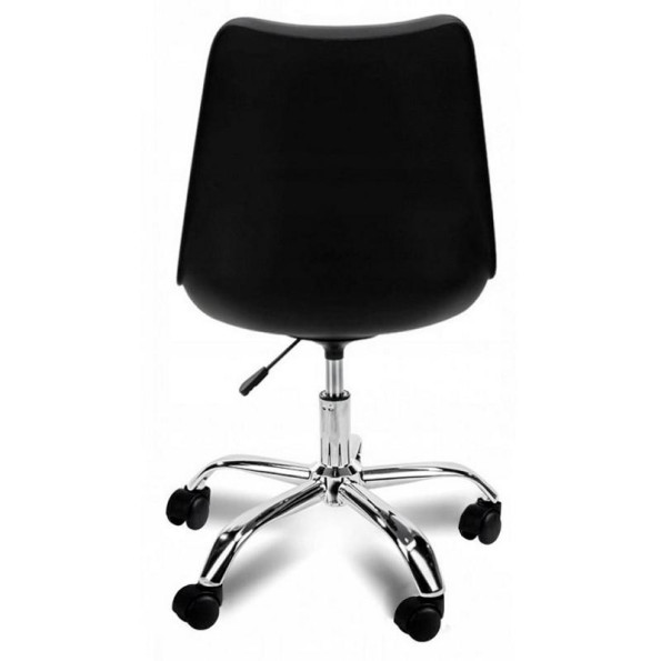 Кресло на колесах черное -
                                                        Фото 6