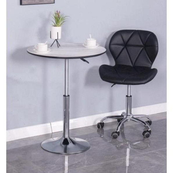 Кресло на колесах черное -
                                                        Фото 10