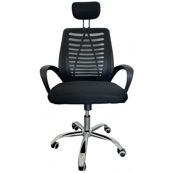 Кресло офисное Bonro B-6200 черное -
                                                        Фото 3