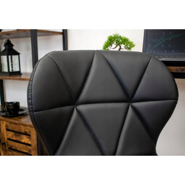 Кресло на колесах черное черное основание -
                                                        Фото 6