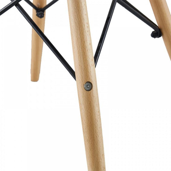 Крісло для кухні на ніжках сіре -
                                                        Фото 6