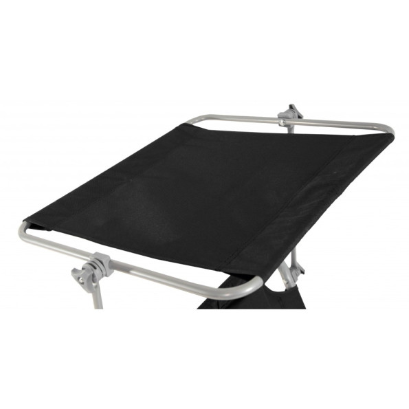 Шезлонг лежак на колесах с козырьком черный 150 см -
Фото 4 Шезлонг лежак на колесах с козырьком черный 150 см -
Фото 4