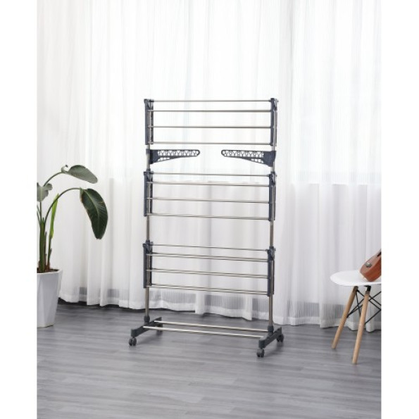 Сушилка для белья напольная 81x57x145 см -
                                                        Фото 4